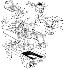 Power Streak 223-8520-00 - Power Streak Lawn Tractor (1985) (Goodyear)