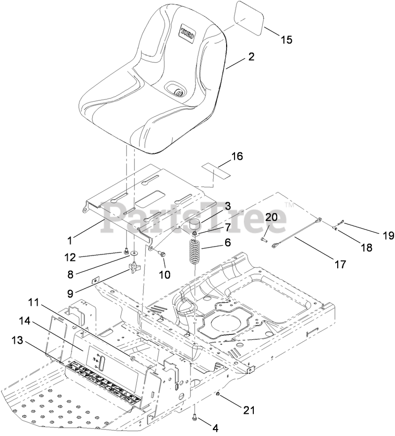 Toro 74360 (Z 4200) Toro 42" TimeCutter ZeroTurn Mower (SN 290001199 290999999) (2009