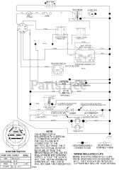 Poulan PB 1638 LT - Poulan Lawn Tractor (2006-04) Schematic
