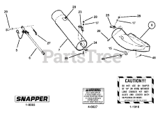 Snapper 7060945 - Snapper 41" Twin Bag Grass Catcher