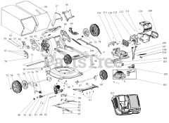 Dewalt DCMWSP256U2 (18ASAAU2739) - DeWALT Walk-Behind Mower, Electric