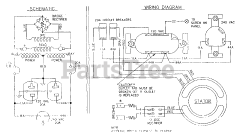 Generac S4023 (5567-0) - Generac 4,000 Watt Portable Generator Wiring Diagram &amp; Schematic Standard S-4000 Series