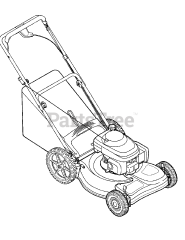 MTD 12AV55DQ713 - MTD Pro Walk-Behind Mower (2007)