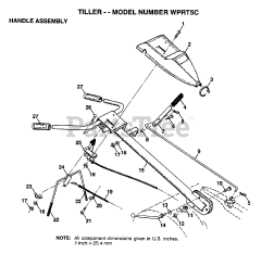 Winston Pro WP RT5 C - Winston Pro Tiller (1995)