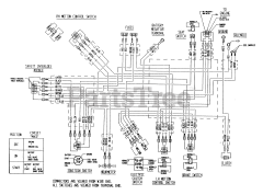 Exmark LZ25KC52 - Exmark 52" Lazer Z Zero-Turn Mower, 25hp Kohler (SN: 115000 - 129999) (1996) Electrical Diagram