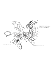 White Outdoor SB-933 (31AE9P6I590) - White Outdoor Snow Boss Snow Thrower (2005-2) Pulley &amp; Drive Assembly