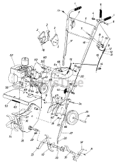 Cub Cadet 031 (218-031-100) - Cub Cadet Front-Tine Tiller (1988) Tiller