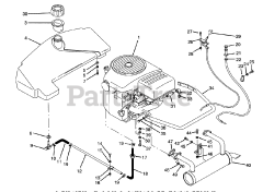 Toro Y1-16OEE4 (616-Z) - Toro Zero-Turn Mower, Drive Unit Only (SN: 020000001 - 029999999) (1992)
