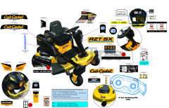Cub Cadet RZT-SX 42 EFI (17AWCBYS010) - Cub Cadet 42" RZT Zero-Turn Mower, Fab Deck, EFI (2020) Label Map