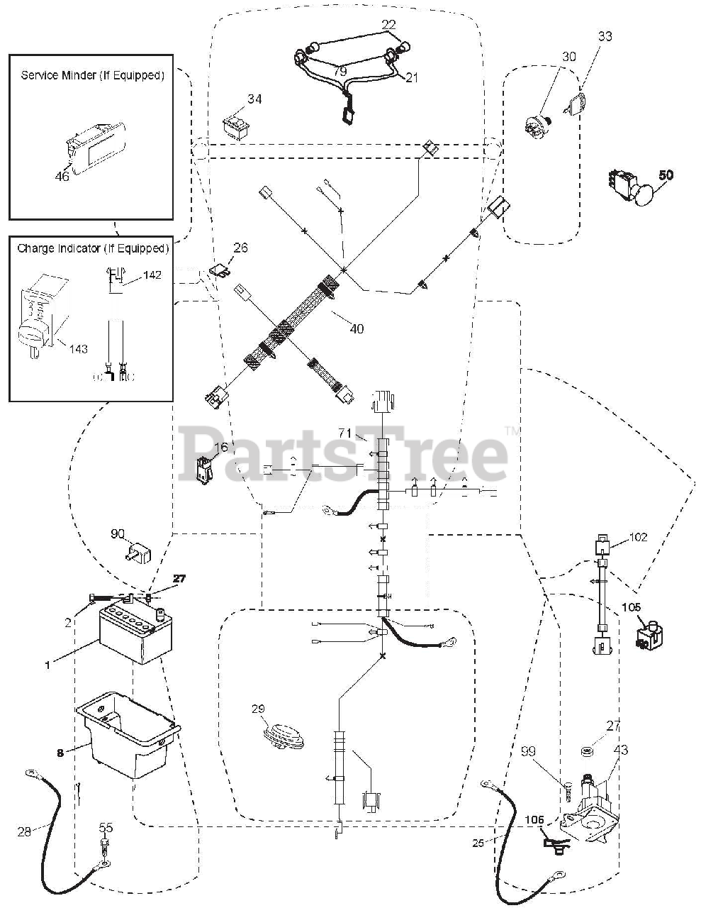 Ariens 936100 (960460070-00) - Ariens 42" Lawn Tractor, Automatic