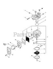 Echo SHC-225 - Echo Shaft Hedge Trimmer (SN: S85411001001 - S85411999999) Carburetor - RB-K93