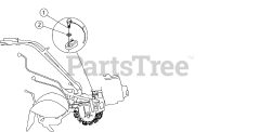 Troy-Bilt 21A-682T766 - Troy-Bilt Horse Rear-Tine Tiller (2018) Safety Interlock