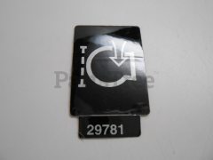Snapper 29781 Decal  Air Filter Int - image 2