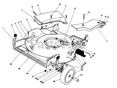 Toro 20106 - Toro Walk-Behind Mower (SN: 010000001 - 019999999) (1991)