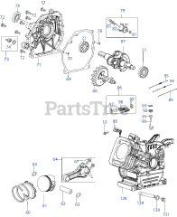MTD 170-NU - MTD 280cc Engine 170-NU Crankcase