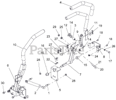Gravely 915172 (ZTX 42) - Gravely 42" Zero-Turn Mower, 24hp Kohler Pro (SN: 000101 - 015999)
