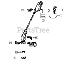 Weed Eater TNE - Weed Eater String Trimmer, Cordless Cordless Trimmer Assy