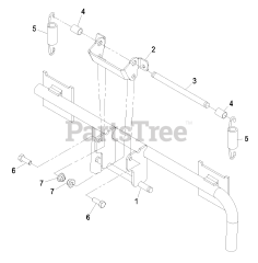 Exmark 109-9764 - Exmark Ultra Vac Bagger for Quest Mower (SN: 790000 - 849999) (2009)