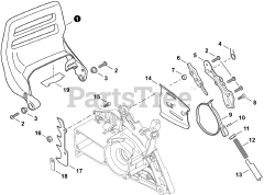 Echo CS-620 PW - Echo Chainsaw (SN: C99213001001 - C99213999999)