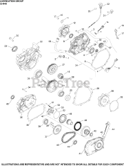 Kohler CH440-3190 - Kohler Command PRO Engine, Basic Version, 14hp, 10.5kW Lubrication