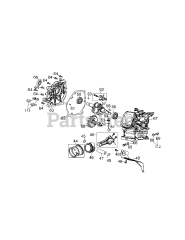MTD 170-T0B - MTD Engine 170-T0B Crankcase