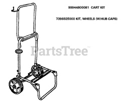 Echo HPP-1890 - Echo Pressure Washer (Original Version) (1991) Cart Kit