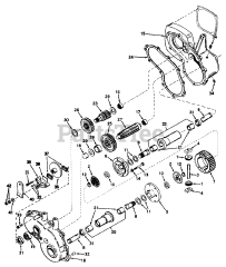 Simplicity 4211 H (1690847) - Simplicity Lawn Tractor, 11hp