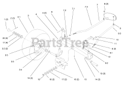 Toro 72110 (270-H) - Toro Lawn & Garden Tractor (SN: 069000001 - 069999999) (1996)