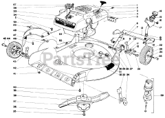 Toro 18215 - Toro Whirlwind Walk-Behind Mower (SN: 000000001 - 000999999) (1970)