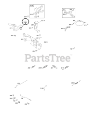 Briggs & Stratton 381447-0146-E1 - Briggs & Stratton Horizontal Engine Controls, Governor Spring