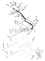 Toro E5-42XR02 - Toro 42" Rear-Discharge Mower Deck (SN: 010000001 - 019999999) (1991)