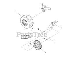 Craftsman 107.287910 (7800340) - Craftsman ZTS7500 Series 50" Zero-Turn Mower, 26hp Kohler (2008)