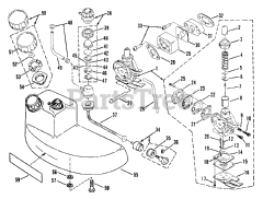 Snapper 415BPB (86367) - Snapper Blower 415BPB Engine Assm'y And Fuel Tank