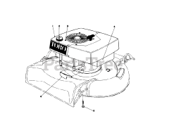 Toro 16310 - Toro Walk-Behind Mower (SN: 001000001 - 001999999) (1981)