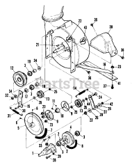 Snapper 7082809 - Snapper 44" Snow Thrower Attachment