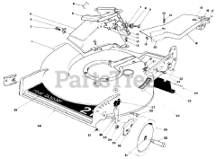 Toro 20672 - Toro Walk-Behind Mower (SN: 004000001 - 004999999) (1984)