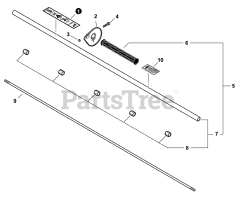 Shindaiwa AH 254 - Shindaiwa Articulating Hedge Trimmer (SN: T12711001001 - T12711999999)