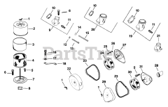 Kohler K582-36270 - Kohler K-Series Engine, Made for Aebi & Co, 23hp, 17.16kW