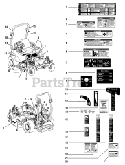 Ferris IS 2000Z (5900715) - Ferris IS2000Z Series 61" Zero-Turn Mower, 30hp Briggs & Stratton