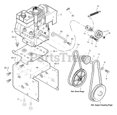 Murray 633136x85B - Murray 33" Snow Thrower (2003)