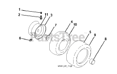 Jonsered LT 2223 A2 (960410040-02) - Jonsered Lawn Tractor (2008-01)