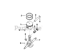 Shindaiwa 680 - Shindaiwa Chainsaw Crankshaft, Piston