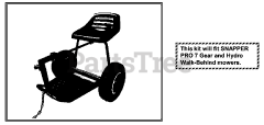 Snapper 7061176 - Snapper PRO Sulky Kit
