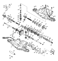 Cub Cadet 933 E (12AE751-100) - Cub Cadet Walk-Behind Mower Transaxle Assembly