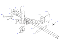 Remington RM 27 (24BG57M1783) - Remington Log Splitter (2017) Tongue