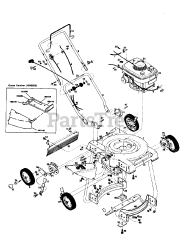 Simplicity 1319 PS (1691098) - Simplicity Walk-Behind Mower