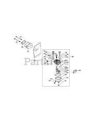 MTD 1P70L0A - MTD Engine 1P70L0A Carburetor Assembly