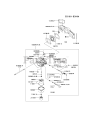 Kawasaki FR691V-BS19 - Kawasaki Engine CARBURETOR