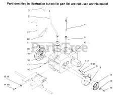 Toro 73402 (314-8) - Toro Garden Tractor (SN: 069000001 - 069999999) (1996)