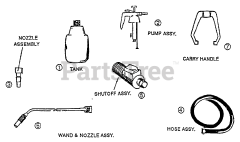 Echo MS-1 - Echo Manual Sprayer Unit Complete